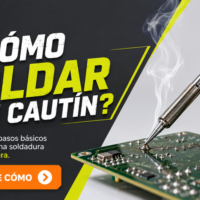 como soldar un cautin