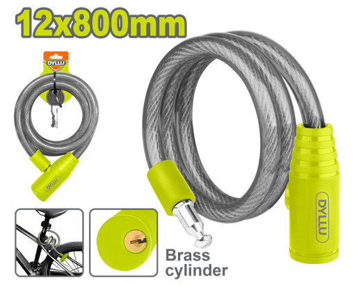 Candado Guaya 12Mm X 8M  Dyllu (Dtbk1108)
