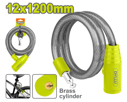 Candado Guaya 12Mm X 12M  Dyllu (Dtbk1112)