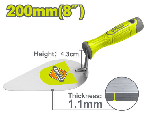 Palustre 8" Mango Plastico Dyllu (Dtbt8308)