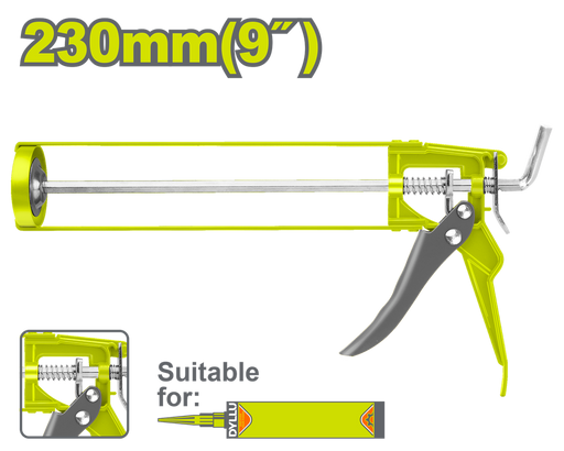 Pistola De Calafateo 9" Esqueleto  Dyllu (Dtcg3109)