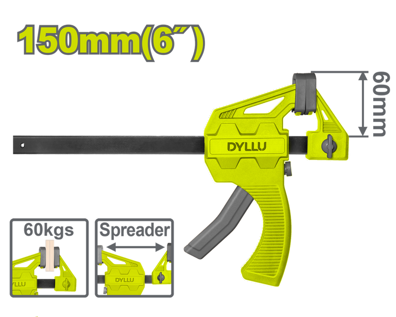 Prensa Sargento De Barra 6" Dyllu (Dtcp4306)