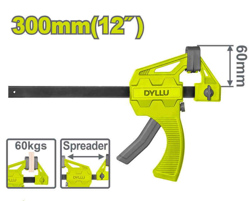 Prensa Sargento De Barra 12" Dyllu (Dtcp4312)