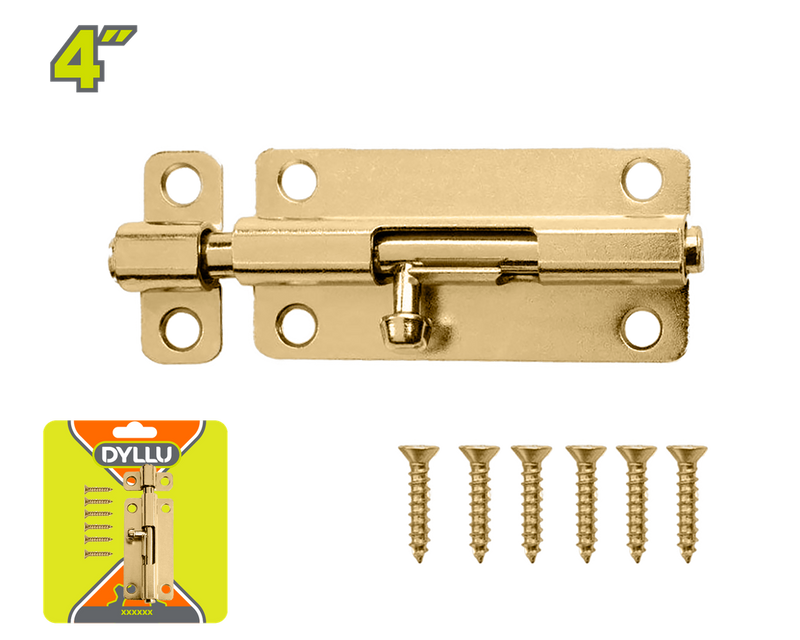 Pasador 4" Latonado° Dyllu (Dtcx1K04)