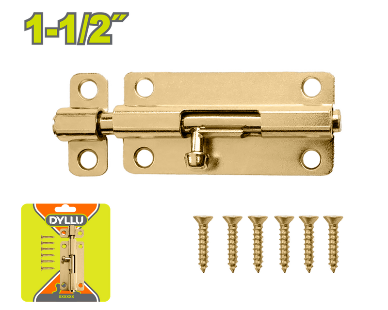 Pasador 1-1/2" Latonado Dyllu (Dtcx1K15)