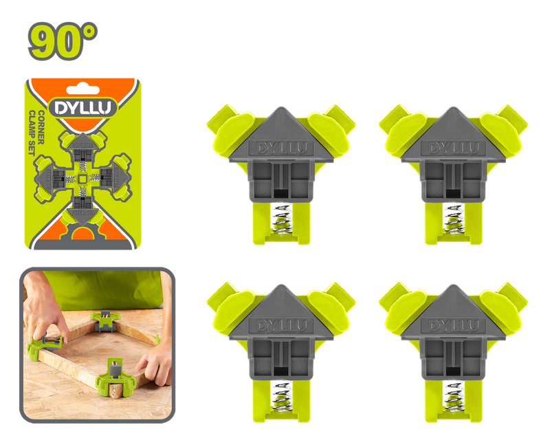 Juego De Prensas De Esquina 90° Dyllu (Dtcz6E01)