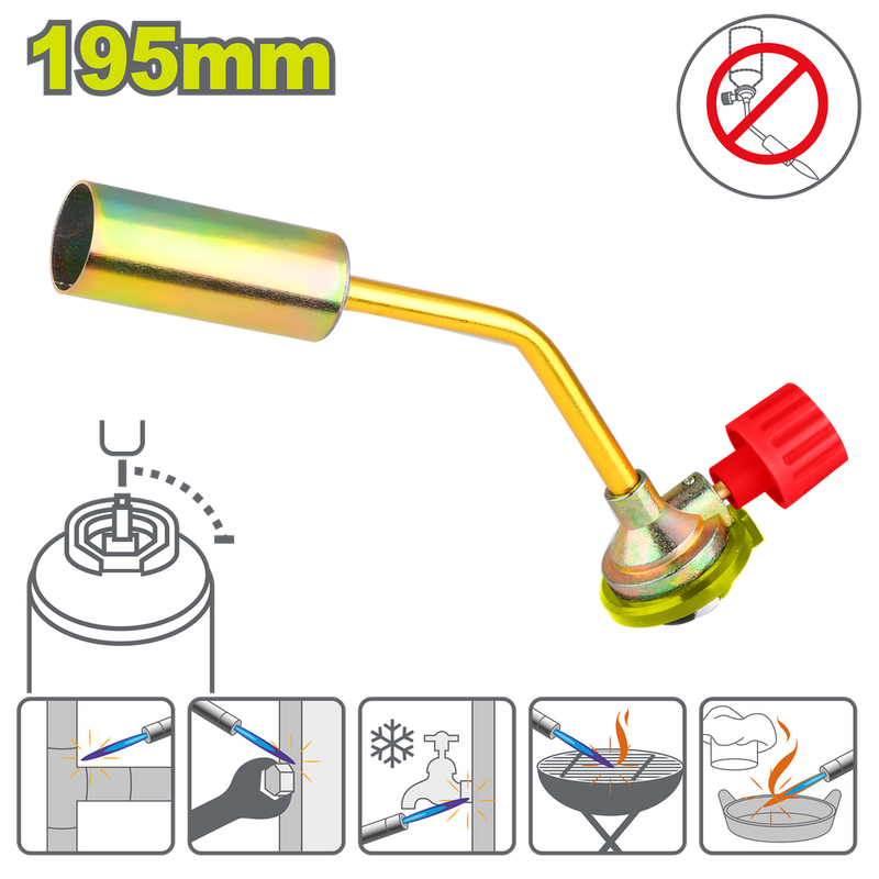 Soplete De Gas 195Mm Dyllu (Dtfg2602)