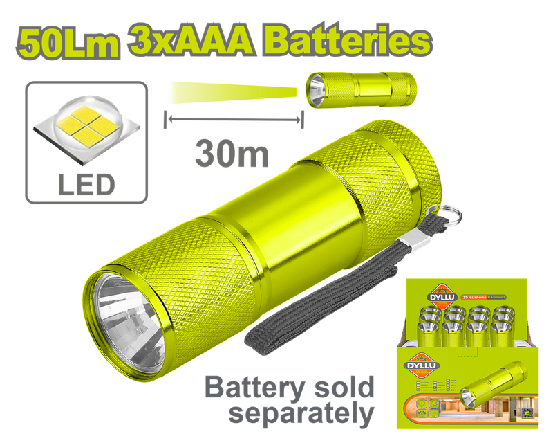 Linterna 50Lm Dyllu (Dtfl2J03)