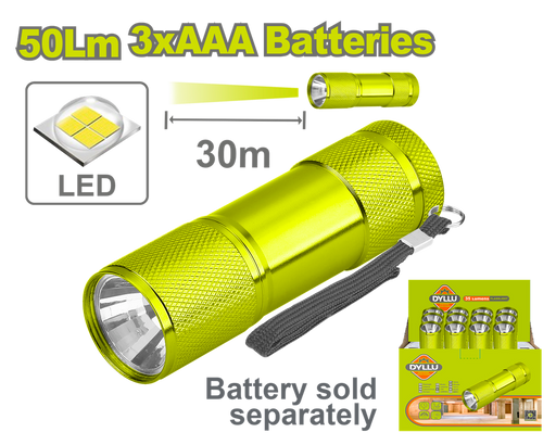 Linterna 50Lm Dyllu (Dtfl2J03)