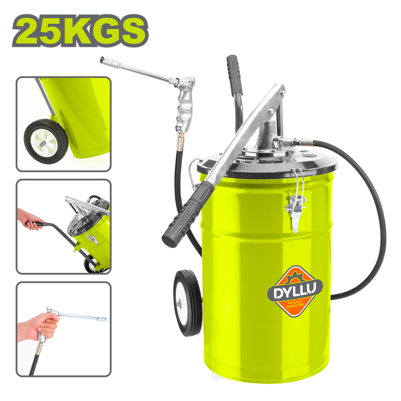 Engrasadora Neumatica 25Lts Dyllu (Dthy2A25)