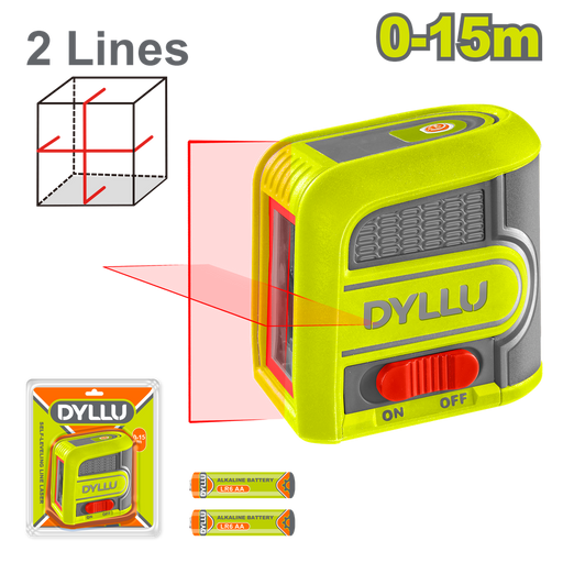 Nivel Láser 0-15M Luz Roja Dyllu (Dtle1M03)