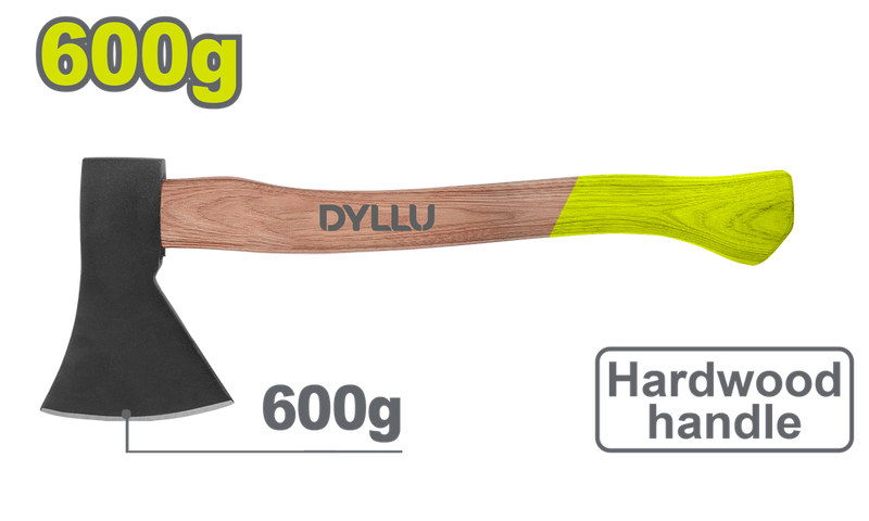 Hacha 600G Mango Madera Dyllu (Dtmb6306)