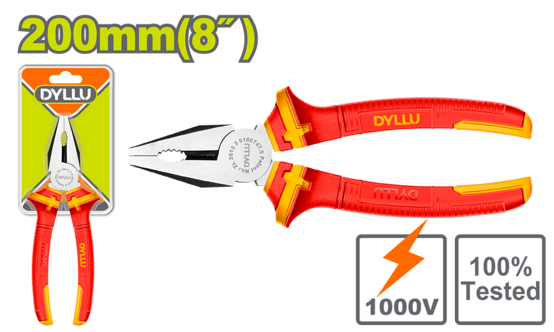Alicate Aislado 8" Dyllu (Dtpl1938)
