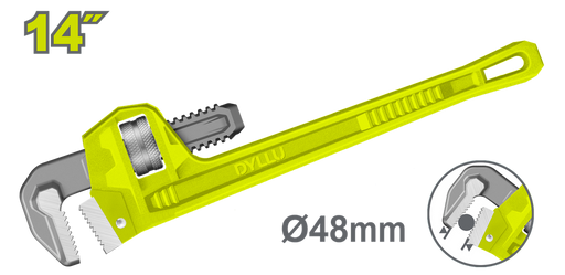 Llave Tubo 14" Dyllu (Dtpw1114)
