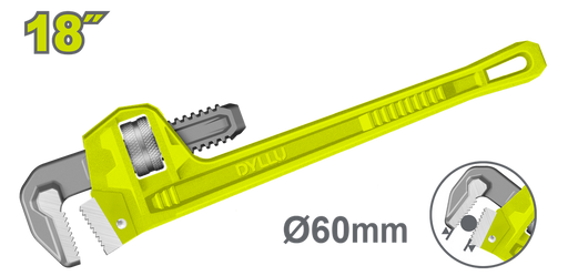 Llave Tubo 18" Dyllu (Dtpw1118)