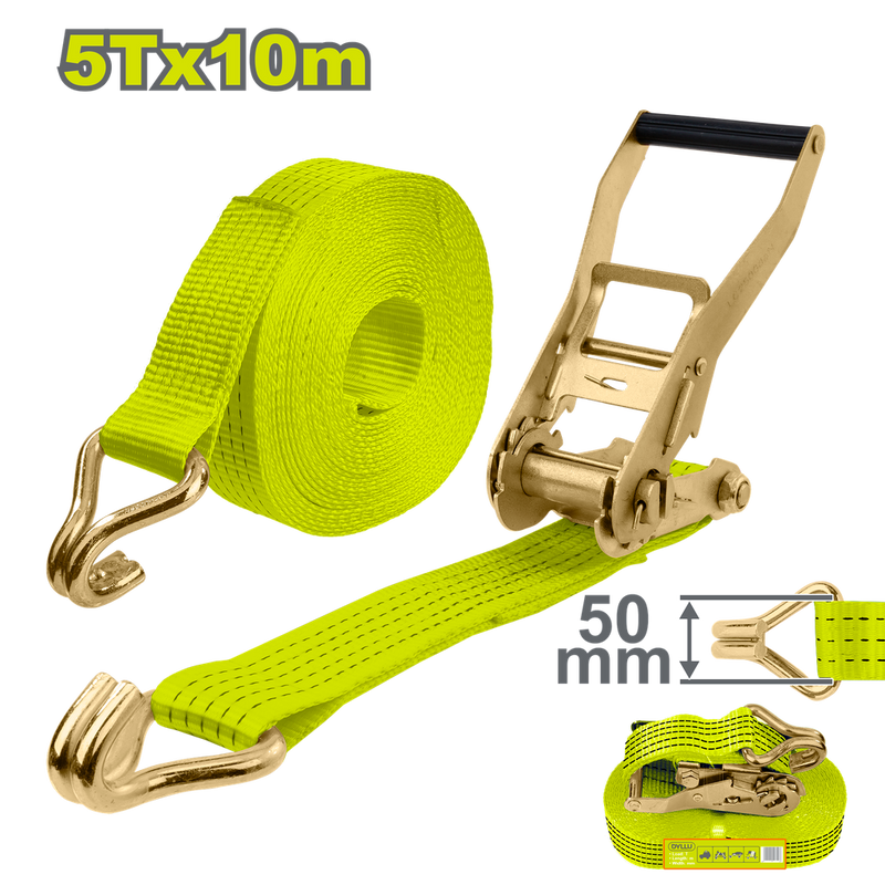CUERDA PARA CARGA 5 TONELADAS 10 MTS DYLLU (DTRT13510)