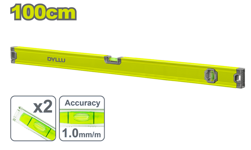 Nivel 100Cm Aluminio Dyllu (Dtsl2G100)