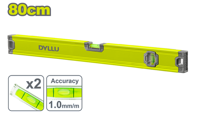 Nivel 80Cm Aluminio Dyllu (Dtsl2G80)