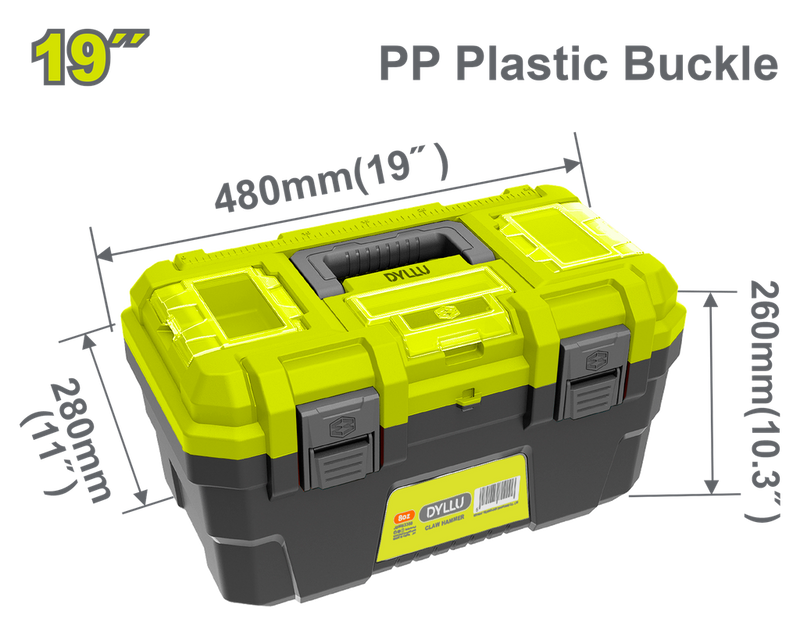 Caja De Herramienta 19" Plástica Dyllu (Dttb1319)