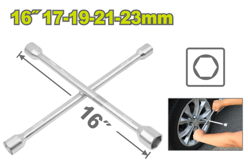 Cruceta Carro 16" 17-19-21-23 Mm Dyllu (Dtth8316)