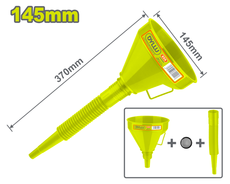 Embudo 145Mm Flexible  Dyllu (Dtuf1302)