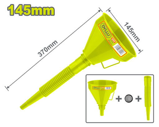 Embudo 145Mm Flexible  Dyllu (Dtuf1302)