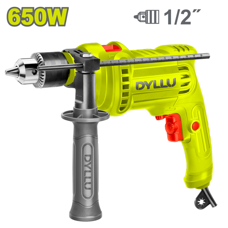 Taladro Percutor 1/2 650W Dyllu (Udtmd15651)